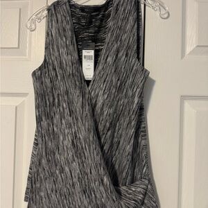 BCBG Black and Gray Tank Top